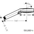Душ слушалка CROMA Vario, хром, Hansgrohe 26330400