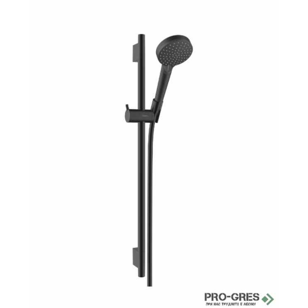 Душ комплект Vernis Blend, черен мат, Hansgrohe 26422670