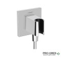 Стенно коляно с държач за душ слушалка FIXFIT E, хром, Hansgrohe 26889000