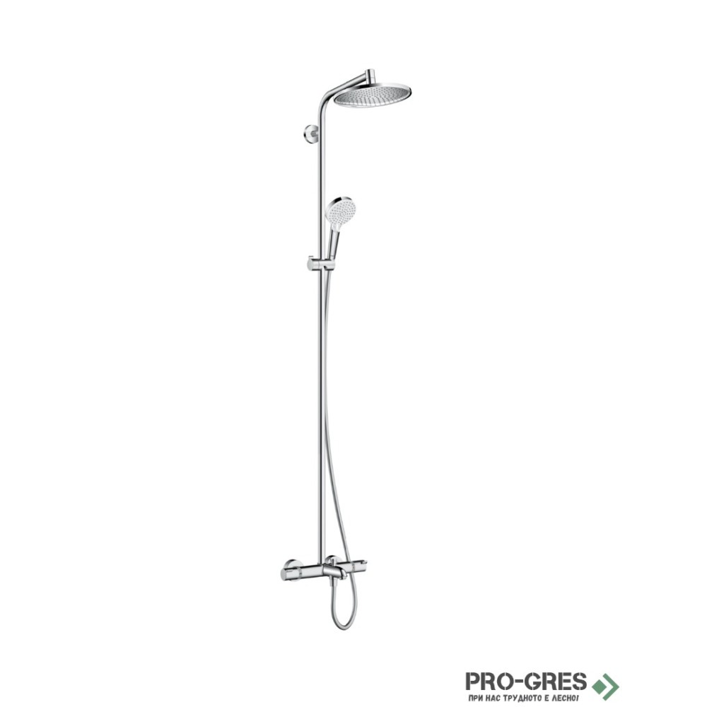 Душ колона за вана/душ,термостатна, Crometta S 240, Hansgrohe 27320000