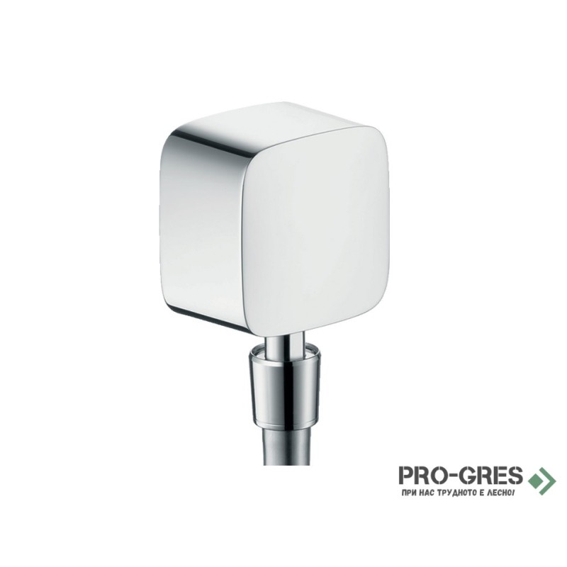 Стенно коляно FIXFIT, хром, Hansgrohe 27414000