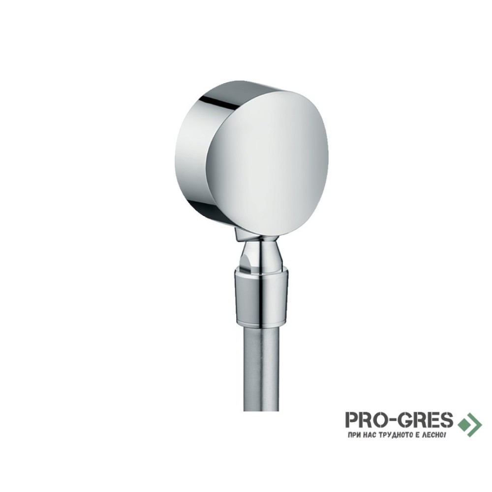 Стенно коляно FIXFIT S, хром, Hansgrohe 27506000