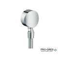 Стенно коляно FIXFIT S, хром, Hansgrohe 27506000