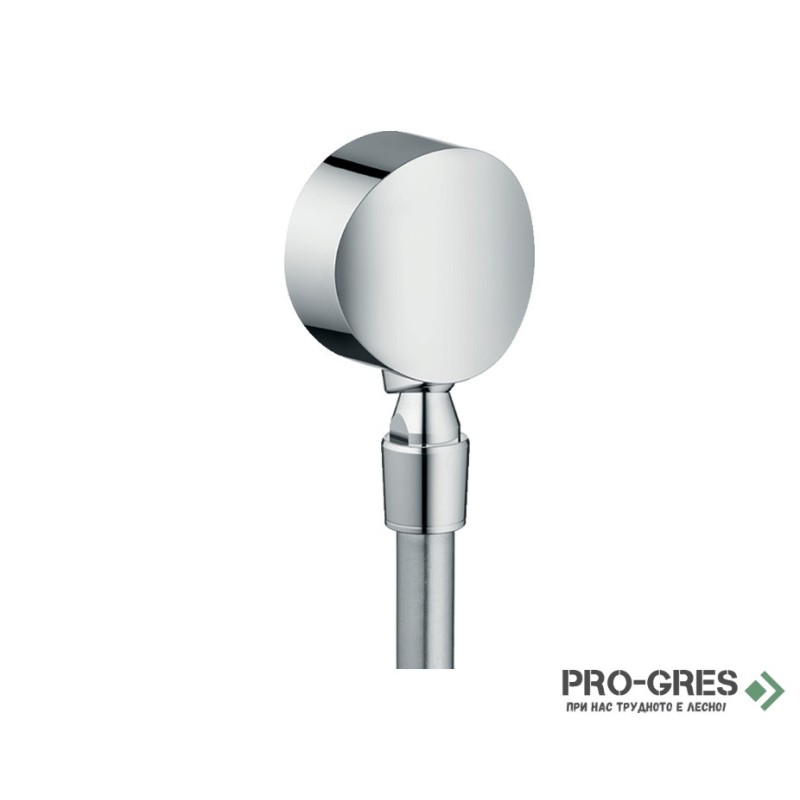 Стенно коляно FIXFIT S, хром, Hansgrohe 27506000