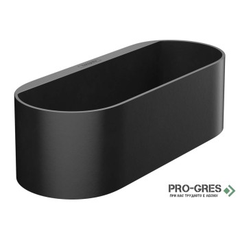  Дълбока Кошница за Съхранение WALLSTORIS, черен мат, HansGrohe 27912670