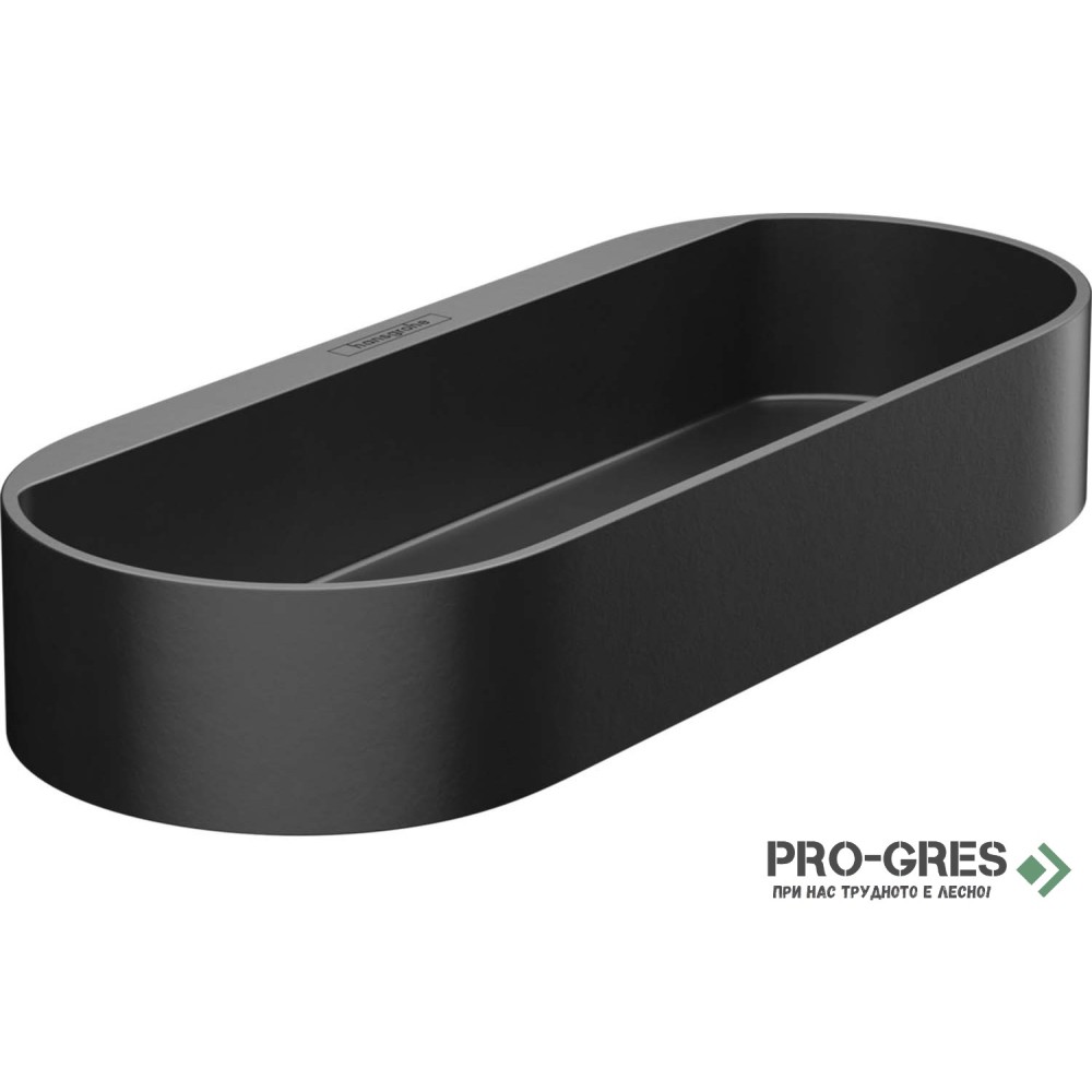 Плитка Кошница за Съхранение WallStoris, черен мат, HansGrohe 27913670