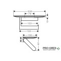 Държач за Тоалетна Хартия WallStoris, черен мат, HansGrohe 27928670