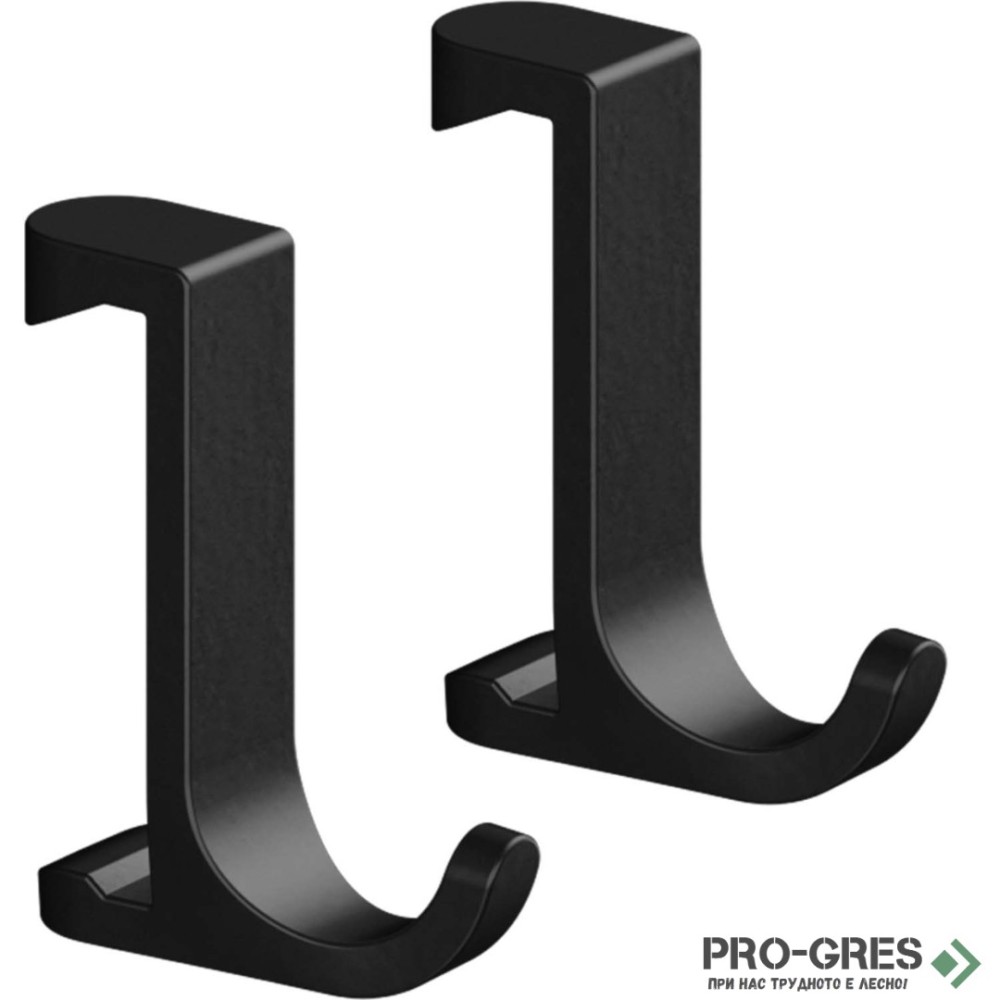 Комплект Закачалки WallStoris, черен мат, HansGrohe 27929670