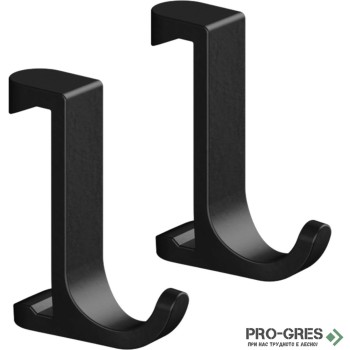  Комплект Закачалки WallStoris, черен мат, HansGrohe 27929670