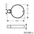 Сапунерка Casetta C,хром, HansGrohe 28678000
