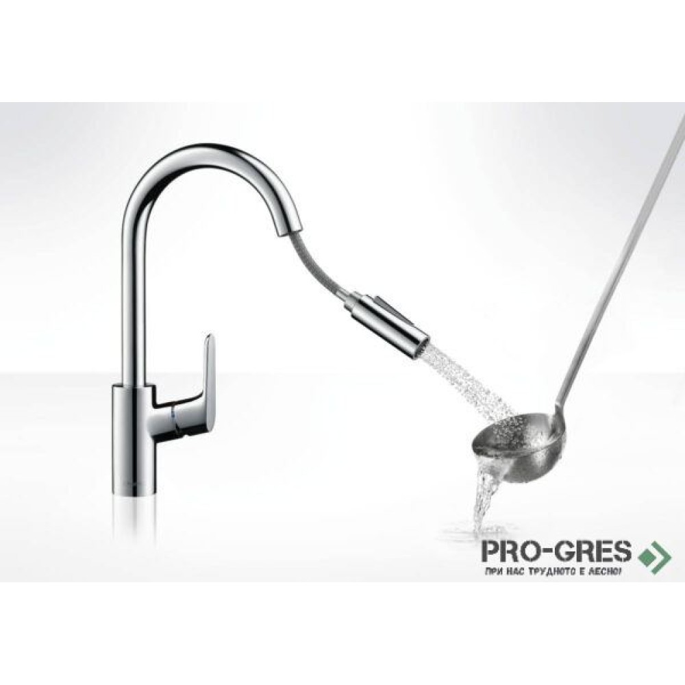 Смесител за кухня стоящ, Focus M41, хром, Hansgrohe 31815000