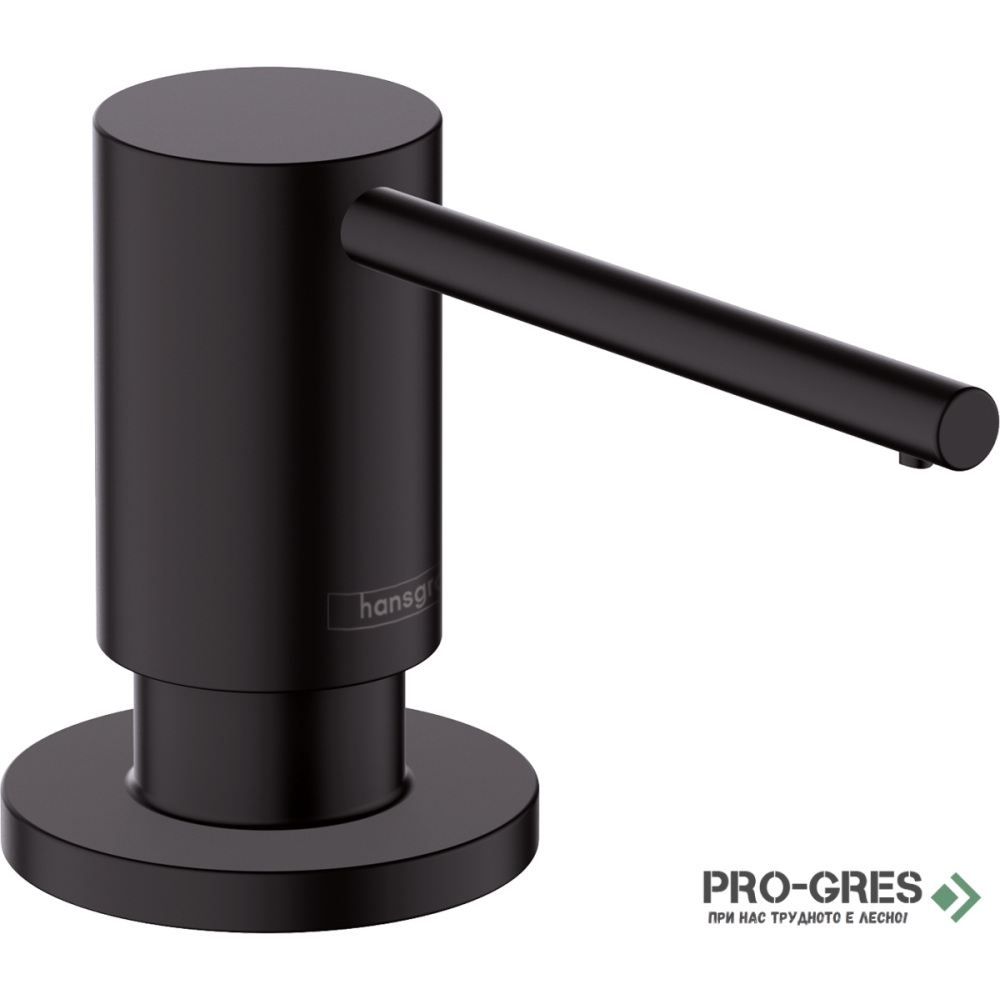 Кухненски Дозатор за Течен Сапун, А41,черен мат, HansGrohe 40438670