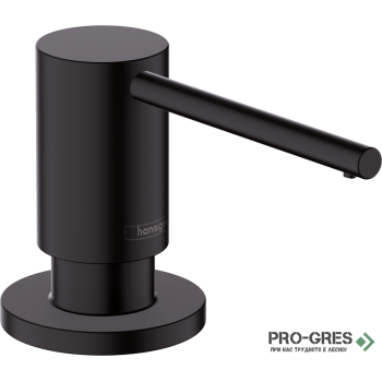 Кухненски Дозатор за Течен Сапун, А41,черен мат, HansGrohe 40438670
