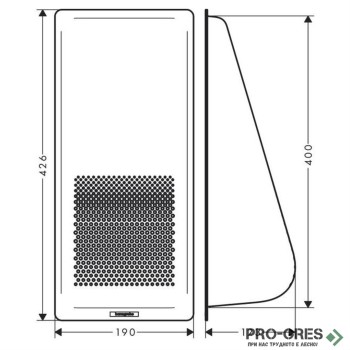 Отцедник за Кухненска Мивка,F14, черен мат, HansGrohe 40963000 Отцедник за Кухненска Мивка,F14, черен мат, HansGrohe 40963000