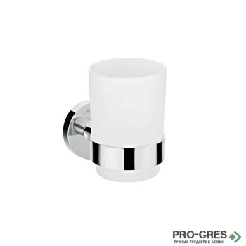 Чаша с държач, LOGIS UNIVERSAL, хром, HansGrohe 41718000