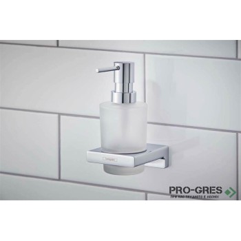  Държач с Дозатор за Течен Сапун, AddStoris , хром, HansGrohe 41745000