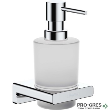  Държач с Дозатор за Течен Сапун, AddStoris , хром, HansGrohe 41745000