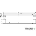 Хавлийник AddStoris, бял мат, HansGrohe 41747700