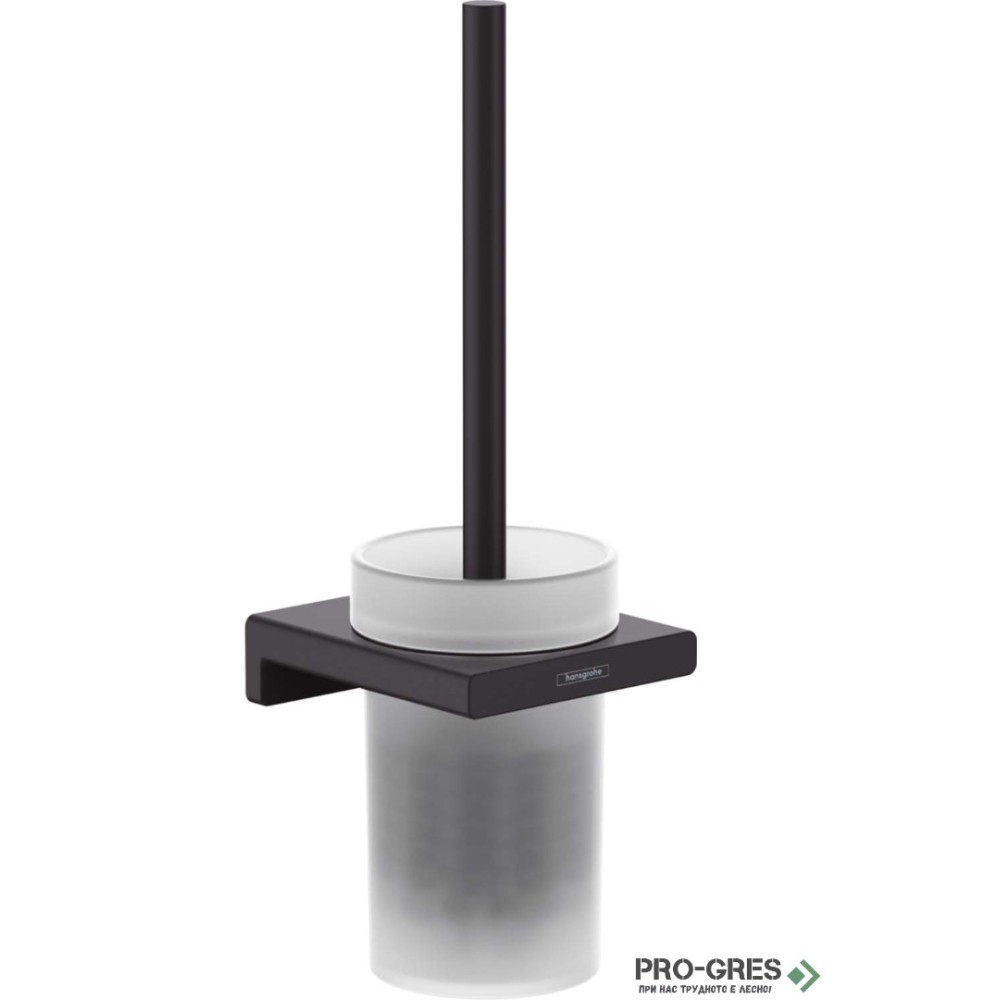 Конзолна четка за тоалетна AddStoris , черен мат, HansGrohe 41752670