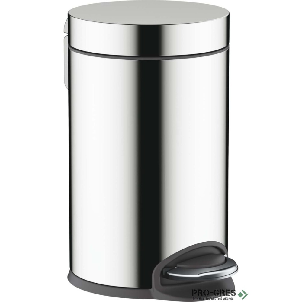 Кошче за Отпадъци с Педал, AddStoris, хром, HansGrohe 41775000