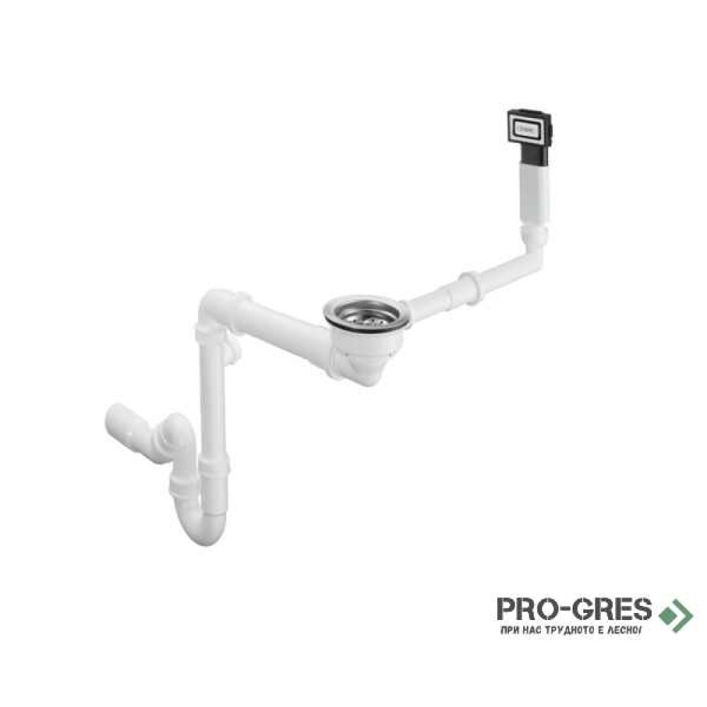 Кухненска мивка, S71 55x45, неръждаема стомана, Hansgrohe 43427800