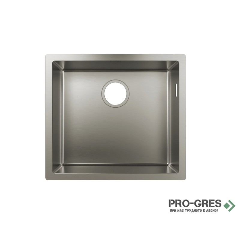 Кухненска мивка, S71 55x45, неръждаема стомана, Hansgrohe 43427800