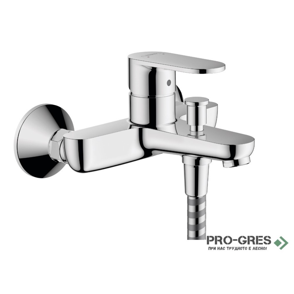 Смесител за вана/душ стенен, VERNIS BLEND, хром, Hansgrohe 71440000