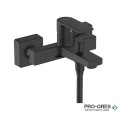 Смесител за вана/душ стенен, VERNIS SHAPE, черен мат, Hansgrohe 71450670