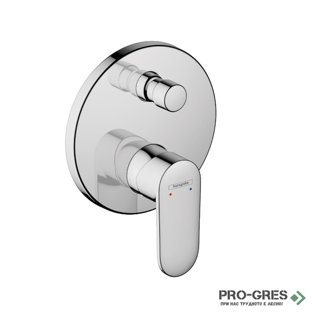Смесител за вана/душ вграден, Vernis Blend, хром, Hansgrohe 71466000