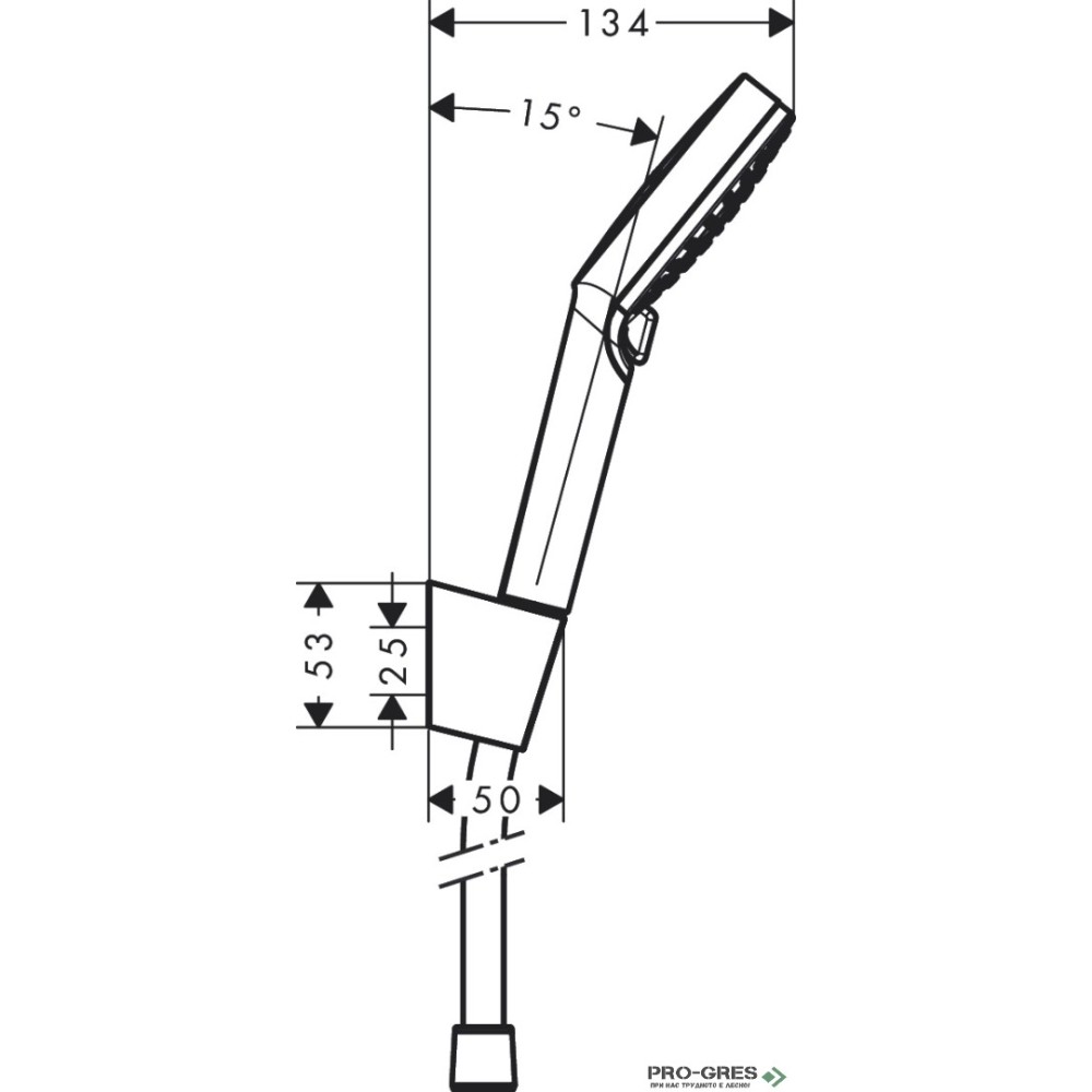 Комплект смесител за вграждане с аксесоари, VERNIS SHAPE, хром, Hansgrohe 71468000