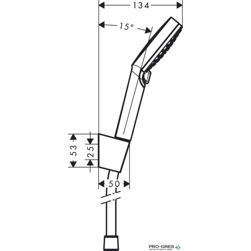 Комплект смесител за вграждане с аксесоари, VERNIS SHAPE, хром, Hansgrohe 71468000