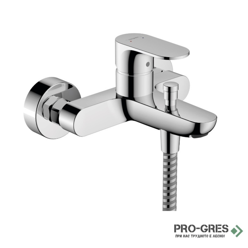 Смесител за вана/душ стенен, REBRIS S, хром, Hansgrohe 72440000