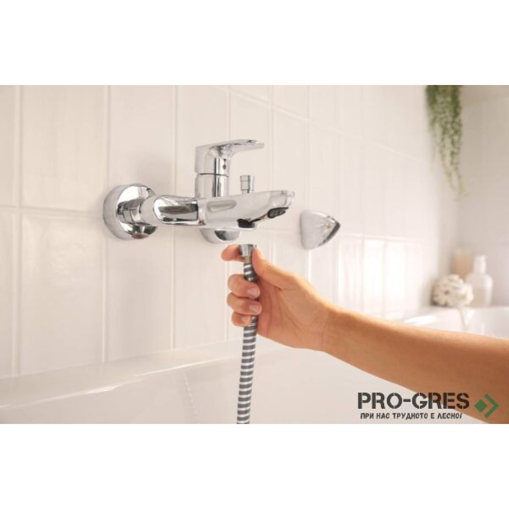 Смесител за вана/душ стенен, REBRIS S, хром, Hansgrohe 72440000