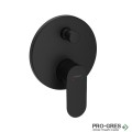 Смесител за вана/душ вграден, REBRIS S ,черен мат, Hansgrohe 72466670