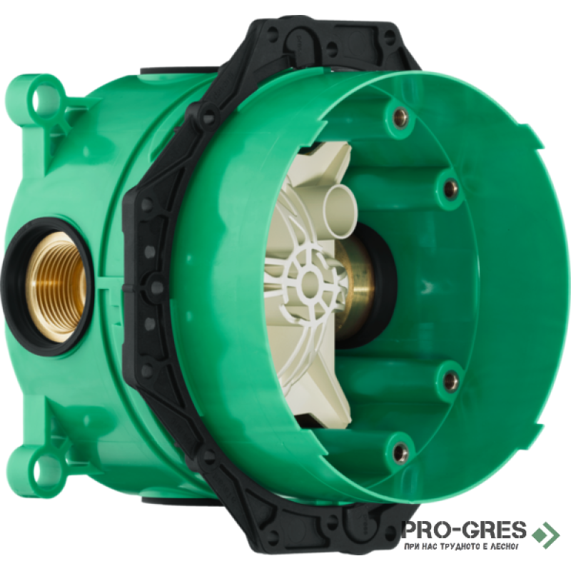 Смесител за вана/душ вграден, REBRIS S ,черен мат, Hansgrohe 72466670