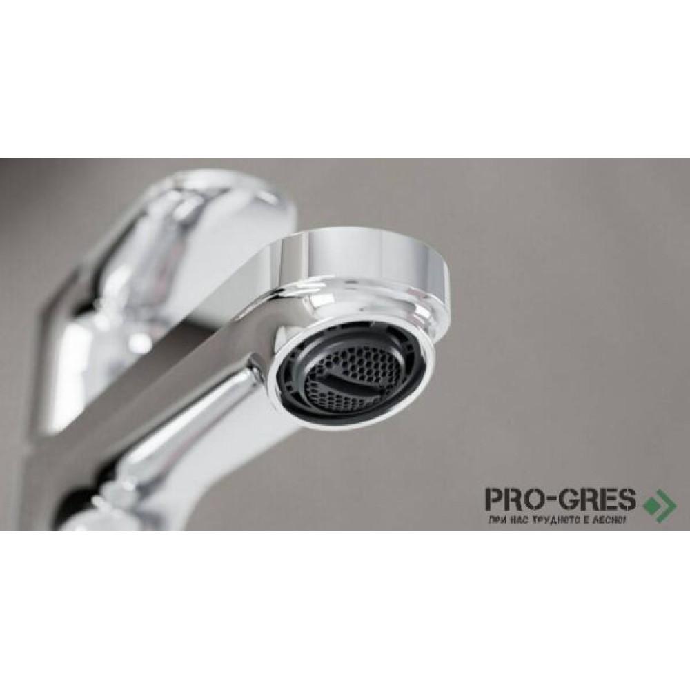 Смесител за мивка тип купа стоящ, REBRIS S 240 CoolStart, хром, Hansgrohe 72580000