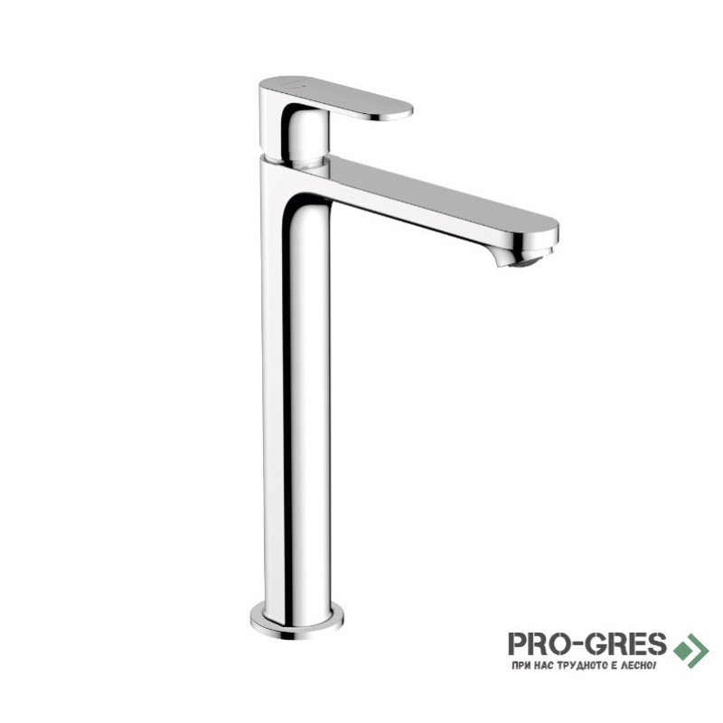 Смесител за мивка тип купа стоящ, REBRIS S 240 CoolStart, хром, Hansgrohe 72580000