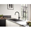 Смесител за кухня стоящ, Talis M54, черен мат, Hansgrohe 72800670
