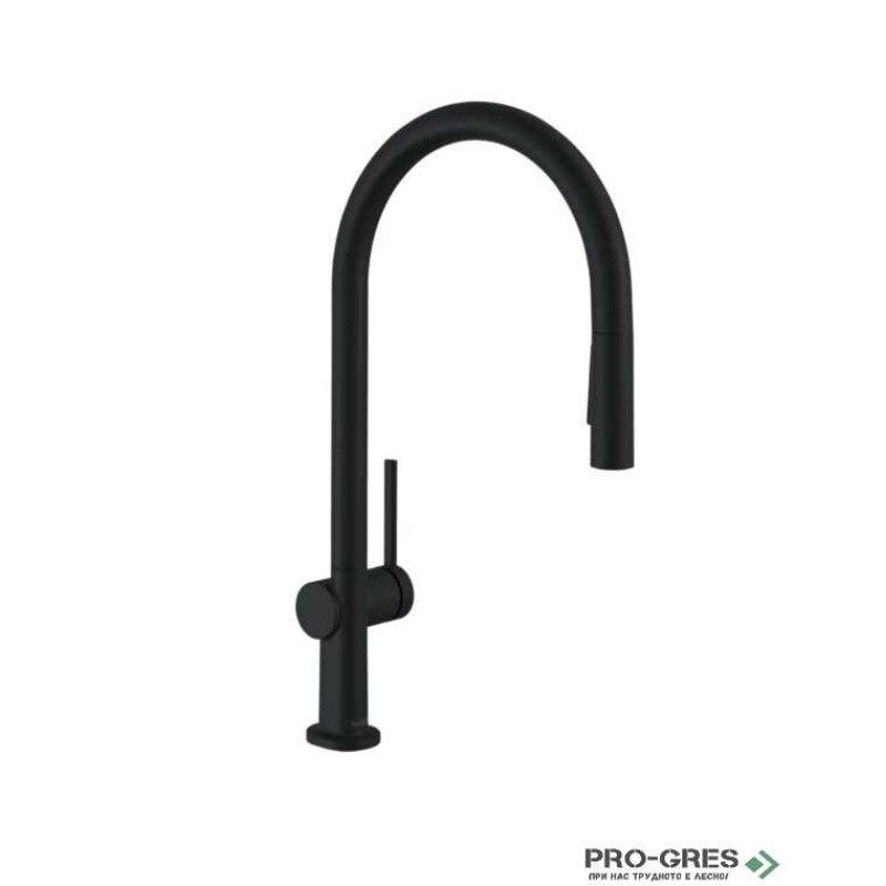 Смесител за кухня стоящ, Talis M54, черен мат, Hansgrohe 72800670
