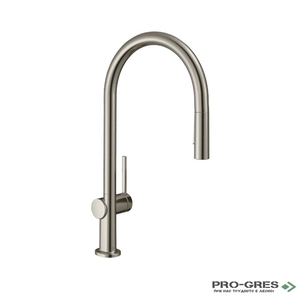 Смесител за кухня стоящ, Talis M54, неръждаема стомана, Hansgrohe 72800800