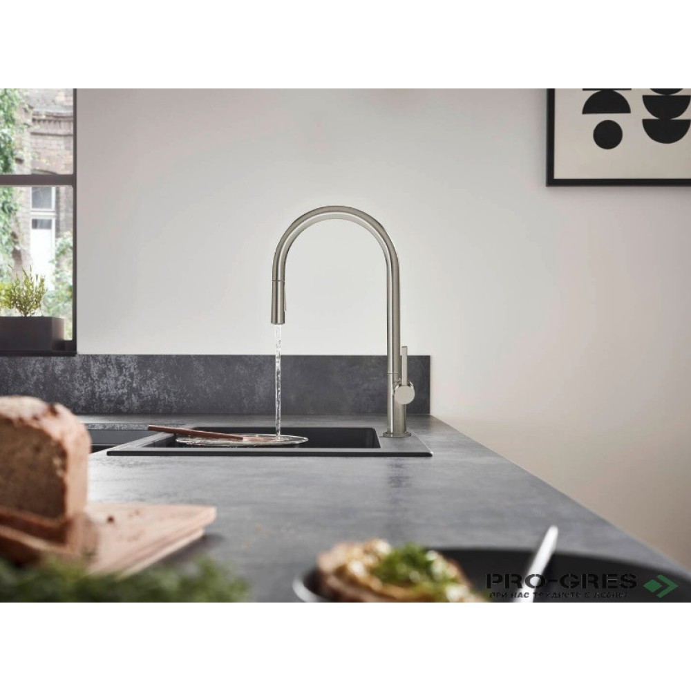 Смесител за кухня стоящ, Talis M54, неръждаема стомана, Hansgrohe 72800800