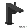 Смесител за мивка стоящ, TECTURIS Е 110 Fine CoolStart EcoSmart+, черен мат, Hansgrohe 73020670