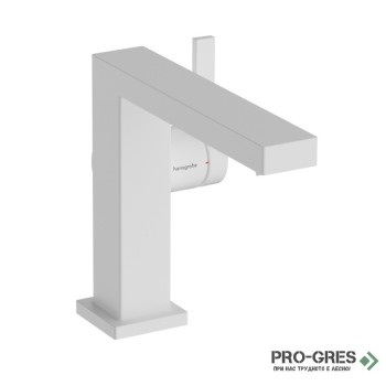 Смесител за мивка стоящ, CTURIS Е 110 Fine CoolStart EcoSmart+, бял мат, Hansgrohe 73020700