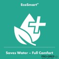 Смесител за мивка вграден, TECTURIS Е 110 EcoSmart+, хром, Hansgrohe 73051000