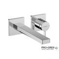 Смесител за мивка вграден, TECTURIS Е 110 EcoSmart+, хром, Hansgrohe 73051000