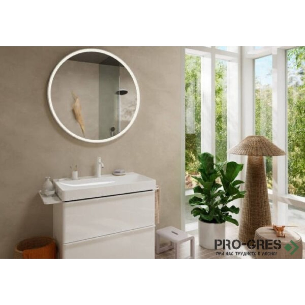 Смесител за мивка стоящ, TECTURIS S 110 EcoSmart+, бял мат, Hansgrohe 73310700