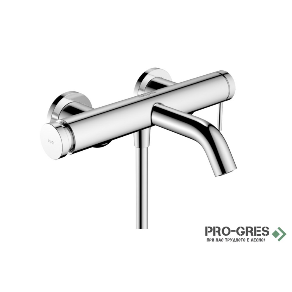 Смесител за вана/душ стенен, TECTURIS S, хром, Hansgrohe 73422000