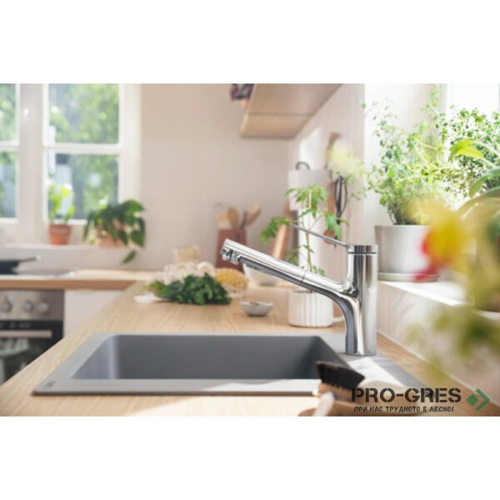Смесител за кухня стоящ, Zesis M33, хром, Hansgrohe 74800000