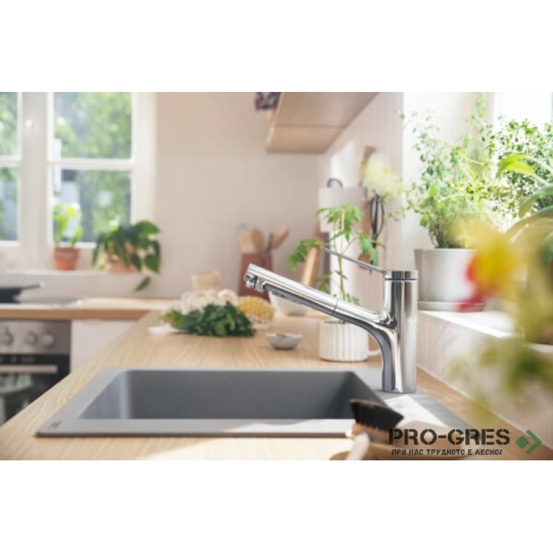 Смесител за кухня стоящ, Zesis M33, хром, Hansgrohe 74800000