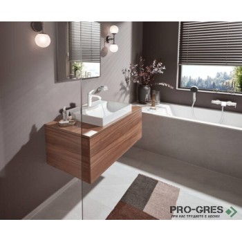 Смесител за мивка стоящ, Vivenis нисък, бял мат, Hansgrohe 75020700 Смесител за мивка стоящ, Vivenis нисък, бял мат, Hansgrohe 75020700